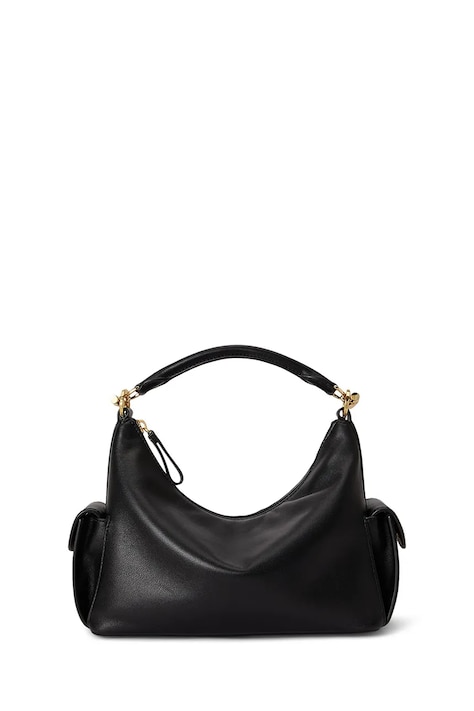 Lauren Ralph Lauren torebka damska skórzana czarna 431P06064