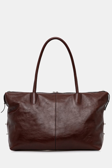 MAX&Co. torebka skórzana MCASAMBAG1 kolor brązowy 2616511066200