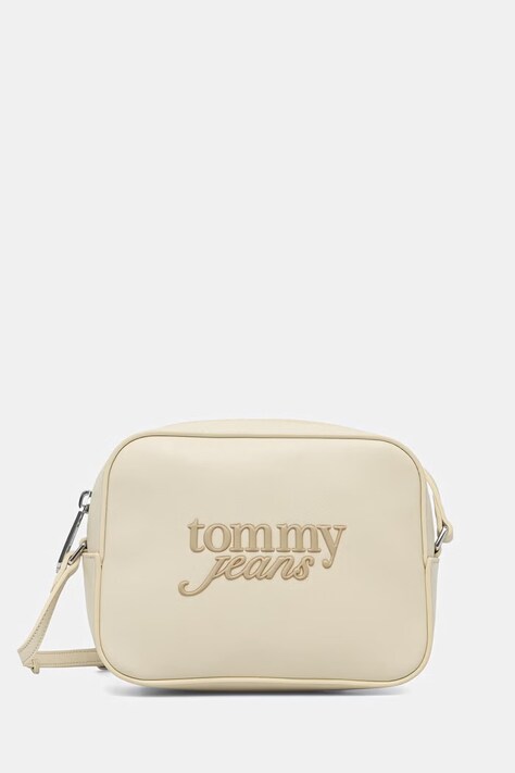 Tommy Jeans torebka crossbody damska beżowa AW0AW18451