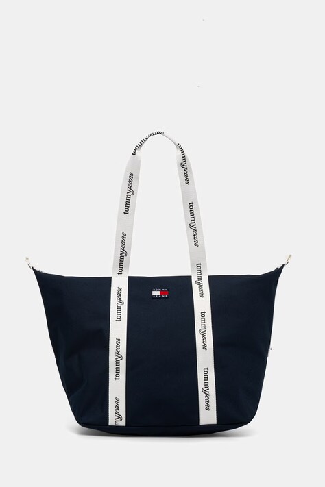 Tommy Jeans torebka tote damska granatowa AW0AW18461