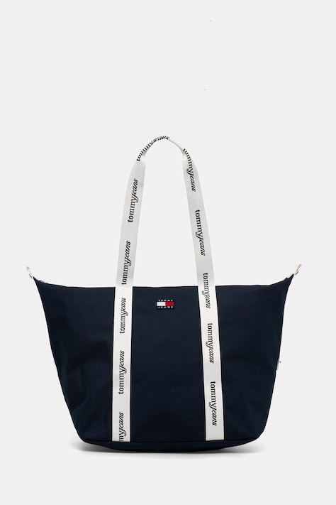 Tommy Jeans torebka tote damska granatowa AW0AW18461