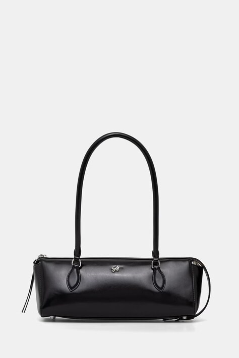 Steve Madden torebka bagietka damska z imitacji skóry Bremie czarna SM13001805