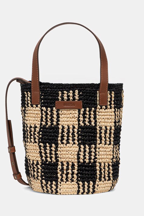 Sessun torebka kolor czarny 26202027