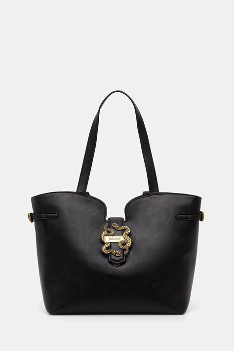 Just Cavalli Torebka shopper damska czarna 80RA4BA4 ZSA89