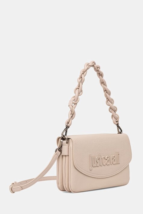 Just Cavalli torebka kolor beżowy 80RA4BC1 ZSD86