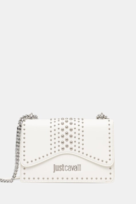 Just Cavalli torebka damska z imitacji skóry biała 80RA4BP2 ZSD95