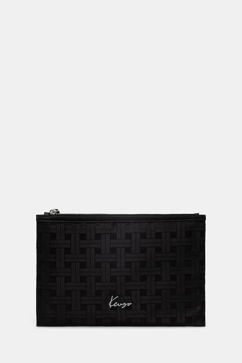 Kenzo kopertówka Pouch kolor czarny FF65PM502F22