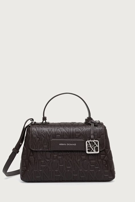 Armani Exchange Torebka crossbody damska brązowa XW001223 AF15774