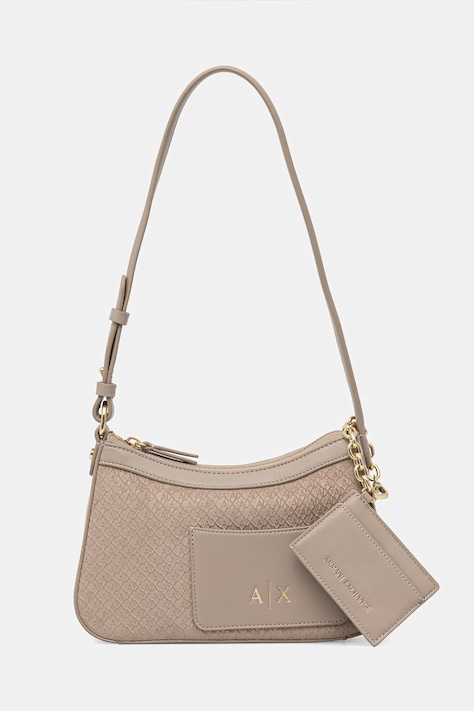 Kabelka Armani Exchange béžová farba, XW001571 AF22645