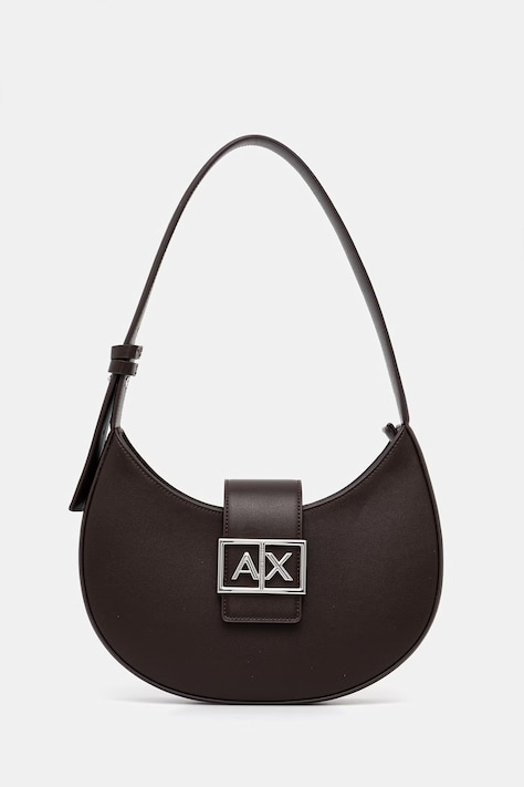 Armani Exchange torebka kolor brązowy XW002565 AF12039