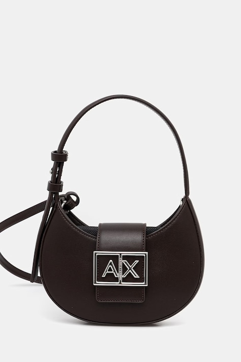 Armani Exchange torebka kolor brązowy XW002566 AF12039