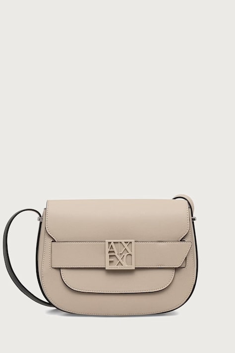 Armani Exchange crossbody kabelka dámská z imitace kůže béžová XW002588 AF13672