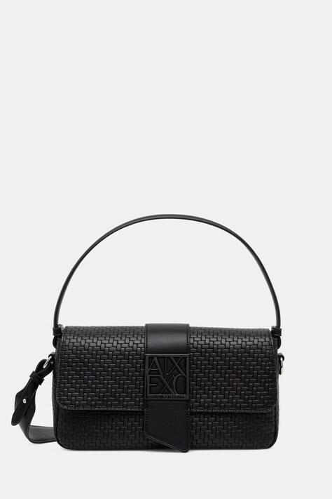 Armani Exchange crossbody kabelka dámska z imitácie kože čierna XW002592 AF22628