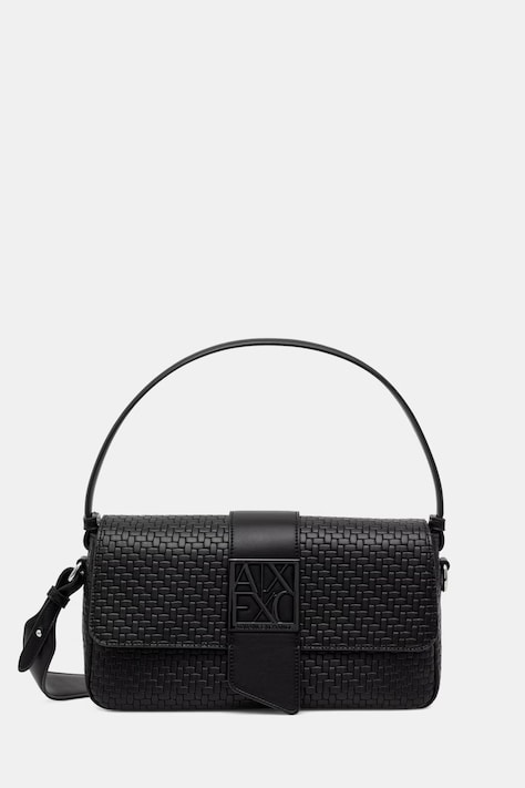 Armani Exchange crossbody kabelka dámska z imitácie kože čierna XW002592 AF22628