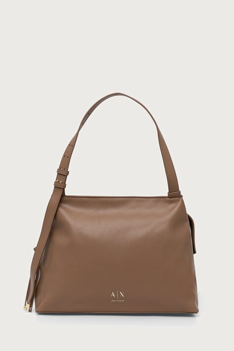 Armani Exchange tote taška dámská z imitace kůže béžová XW002603 AF19902