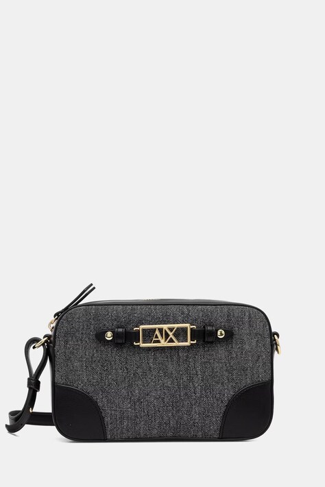 Armani Exchange crossbody kabelka dámska z imitácie kože čierna XW002612 AF22685
