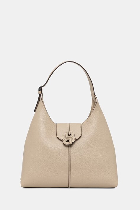 BOSS klasična ženska torbica Anett New Big Hobo bež 50563164