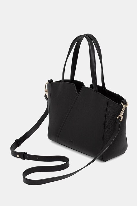 BOSS torebka tote damska skórzana BOSS REVERS SM TOTE czarna 50563218