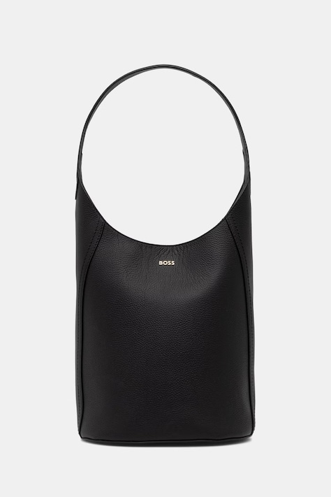 BOSS kabelka typu vak dámska kožená Lenah New Bucket čierna 50563386