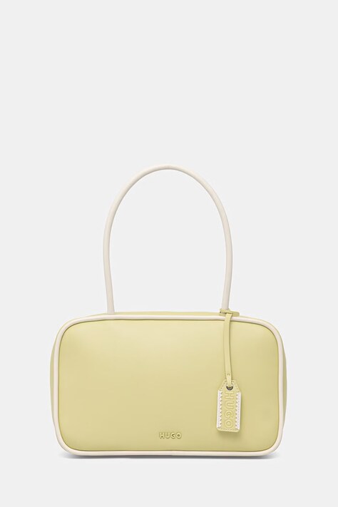 HUGO torebka damska z imitacji skóry Jodi Duffle zielona 50562944