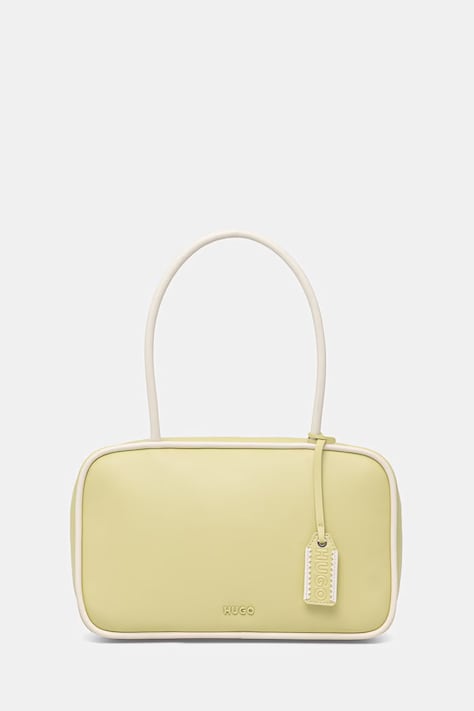 HUGO torebka damska z imitacji skóry Jodi Duffle zielona 50562944