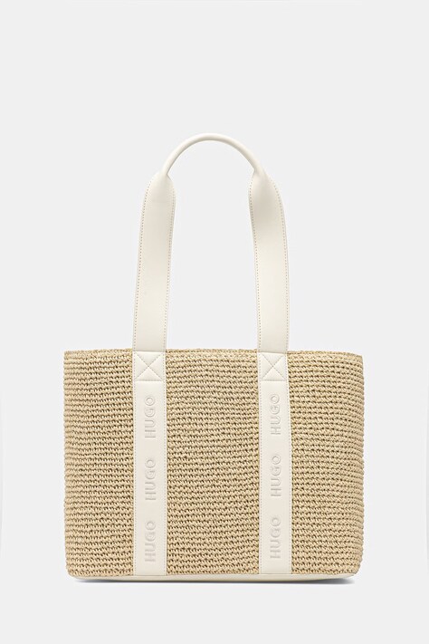 HUGO torebka tote damska Becky ST_SM Tote biała 50563016