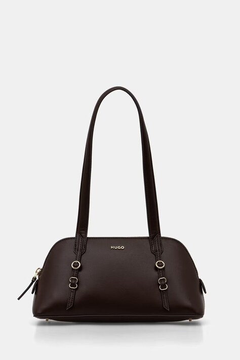 HUGO torebka damska Syndra_Duffle brązowa 50563026