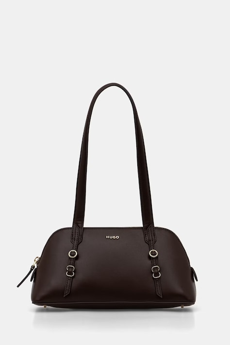 HUGO torebka damska Syndra_Duffle brązowa 50563026
