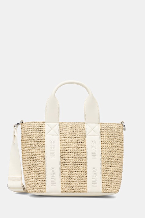 HUGO torebka crossbody damska Becky ST_Mini Tote biała 50563030