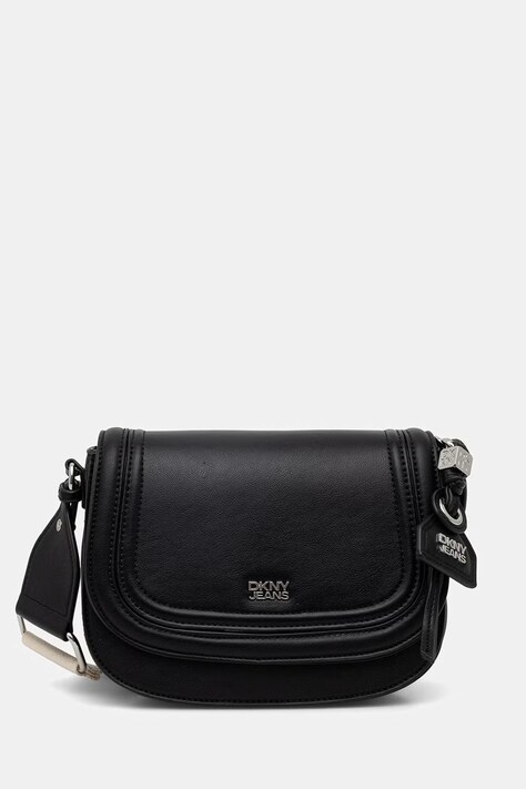 DKNY torebka crossbody damska z imitacji skóry czarna R61EAP89