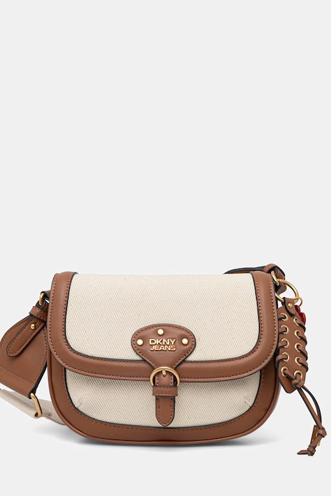 DKNY torebka crossbody damska beżowa R61EYP84