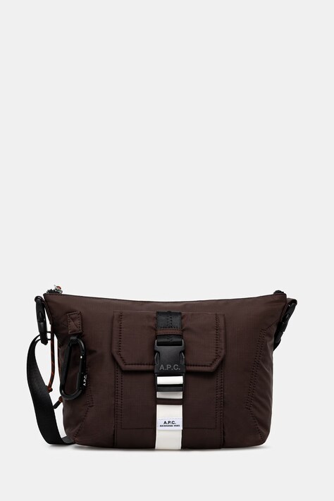 A.P.C. Besace Trek torebka crossbody damska brązowa PAAGS.H61734