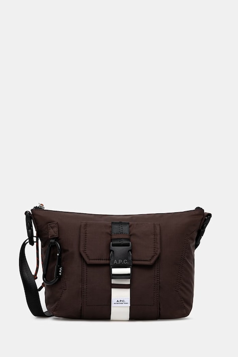 A.P.C. Besace Trek torebka crossbody damska brązowa PAAGS.H61734