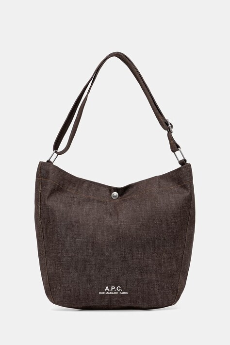 A.P.C. Besace Journal torebka tote damska brązowa COHLX.M61939