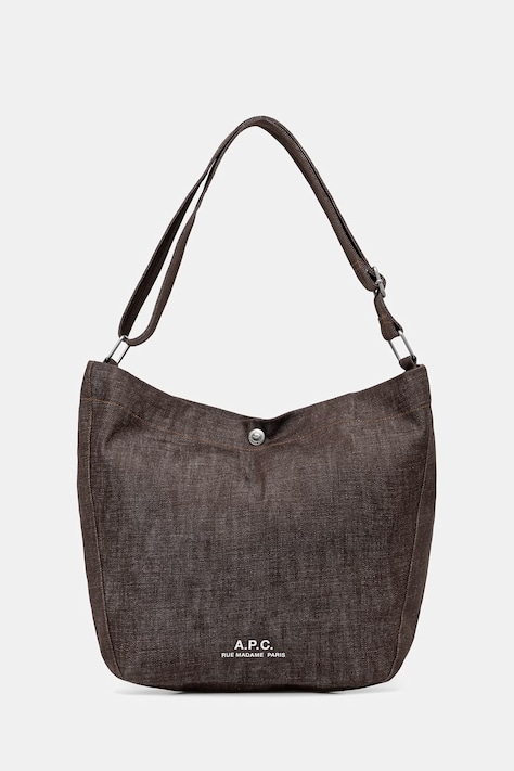 A.P.C. Besace Journal torebka tote damska brązowa COHLX.M61939