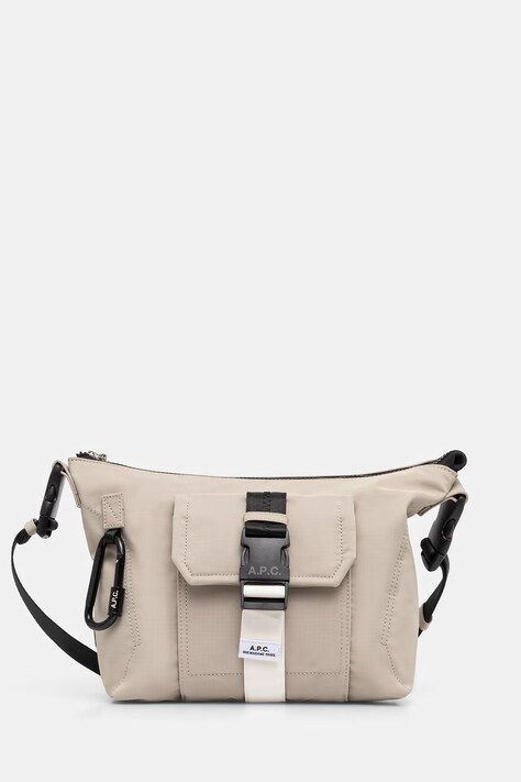 A.P.C. Besace Trek geantă crossbody pentru femei verde PAAGE.H61734