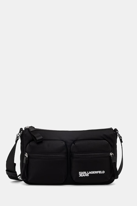 Kabelka Karl Lagerfeld Jeans černá barva, B1W30161