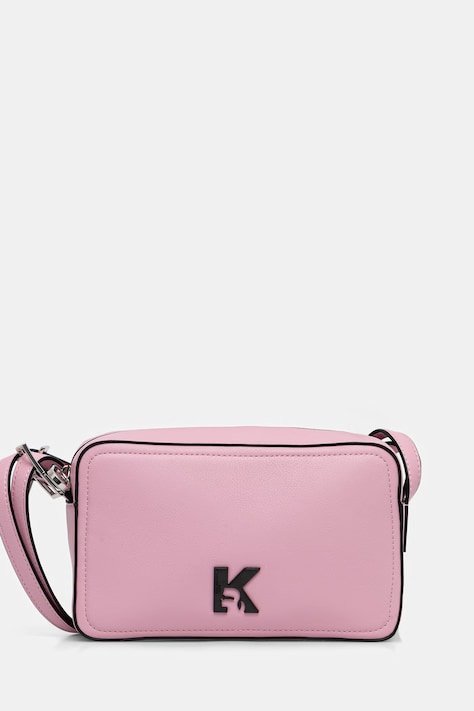 Kabelka Karl Lagerfeld Jeans růžová barva, B2W30128
