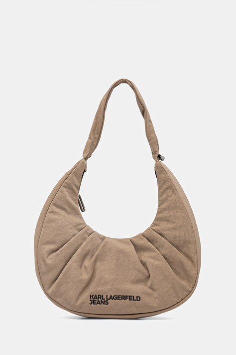 Karl Lagerfeld Jeans torebka kolor beżowy B2W30145