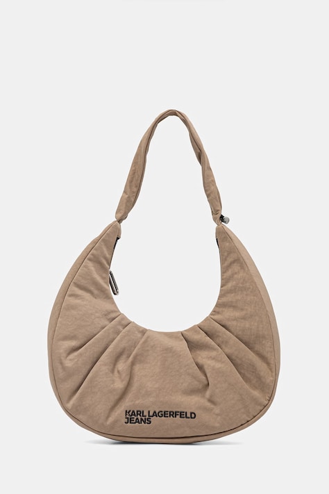 Karl Lagerfeld Jeans torebka kolor beżowy B2W30145