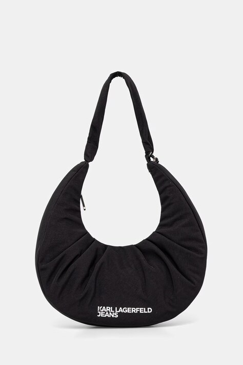 Τσάντα Karl Lagerfeld Jeans χρώμα: μαύρο, B2W30145