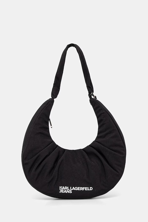 Τσάντα Karl Lagerfeld Jeans χρώμα: μαύρο, B2W30145