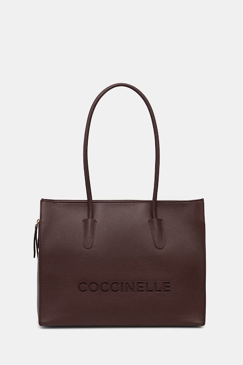 Coccinelle kabelka typu shopper dámska kožená červená E1 UAK 11 01 01