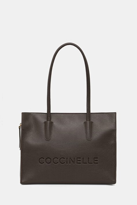 Coccinelle torebka shopper damska skórzana zielona E1 UAK 11 02 01