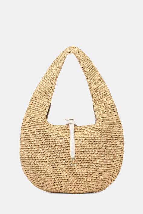 Coccinelle torba plażowa damska beżowa E1 UV1 13 01 01