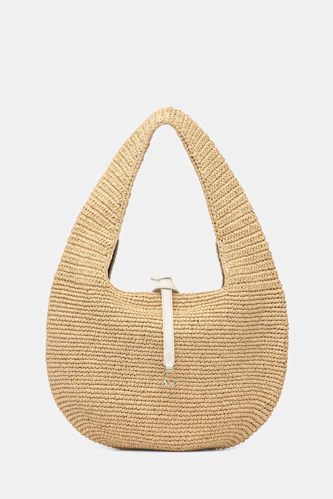 Coccinelle torba plażowa damska beżowa E1 UV1 13 01 01