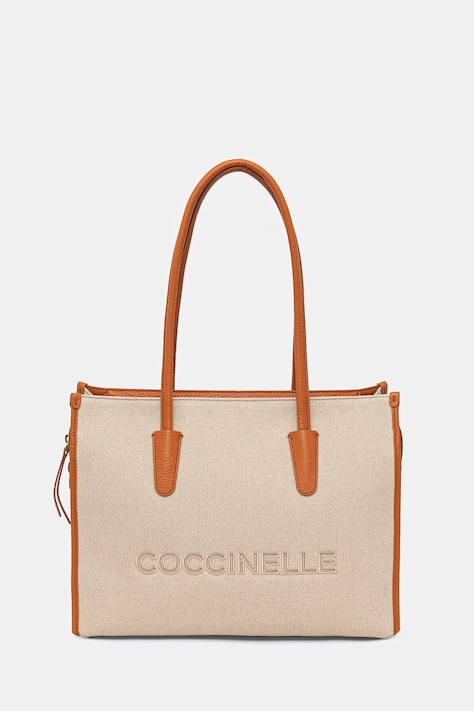 Coccinelle torebka kolor beżowy E1 UAL 11 02 01