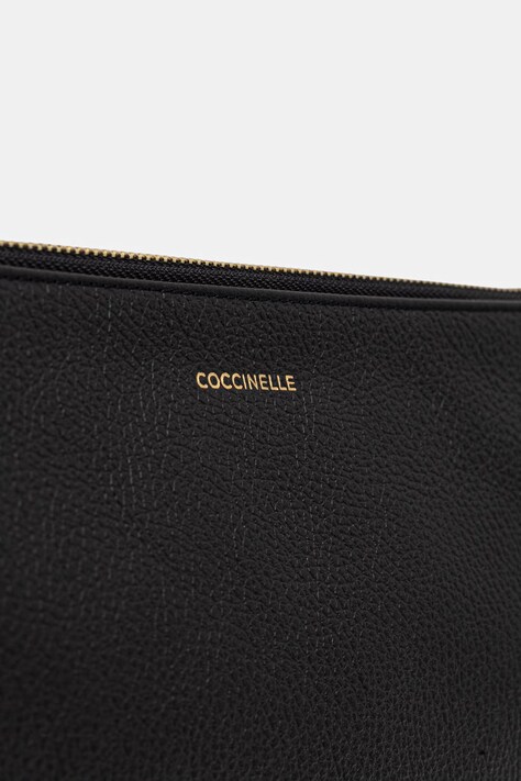Coccinelle torebka skórzana kolor czarny E5 MMA 55 F4 01