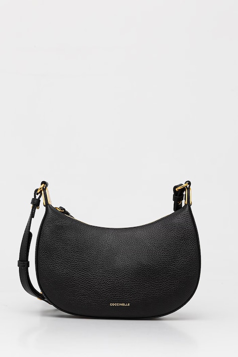 Coccinelle Torebka crossbody damska skórzana czarna E5 U8K 53 01 01