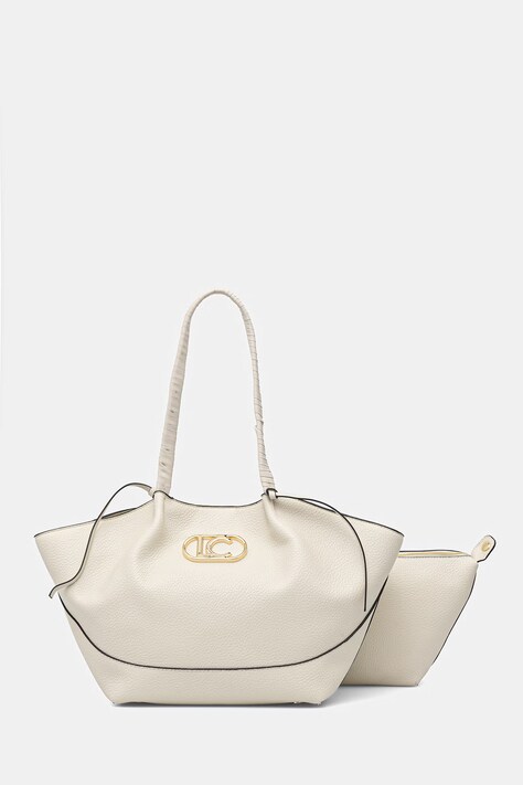 Lola Casademunt torebka kolor beżowy LS2604012